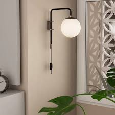 Enjoy free shipping & browse our great selection of wall lighting, swing arm lights, all wall lights and more! Wrought Studio Birchanger 1 Light Plug In Armed Sconce Reviews Wayfair Sconces Wall Lamps Sconces Plug In Wall Sconce