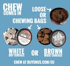 A type of tobacco snuff consumed in the form of a moist powder which is placed under the upper lip, without chewing, for extended periods of time. About Chew Information