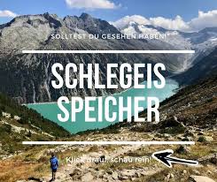 Der Schlegeis Speicher Schlegeis Stausee Im Zillertal Tirol Zillertal Stausee Ausflugsziele