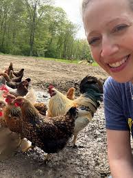 Raising chickens and sharing experiences with fellow chicken owners