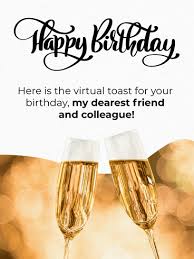 Make birthday memories as bright as burning candles on a cake. Virtual Toast Birthday Cards For Co Workers Birthday Greeting Cards By Davia