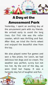 Exciting Day at the Amusement Park with Friends