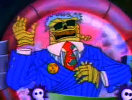 He protests, declaring he deserves a pat on the back, and the result is the appearance of an irishman growing out of his back and cheering him on as he goes on a pranking. Mayor Maynot Beetlejuice Wiki Fandom