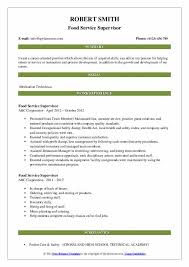 This resume was written by a resumemycareer professional resume writer, and demonstrates how a resume for a senior catering sales manager candidate should be properly created. Food Service Supervisor Resume Samples Qwikresume