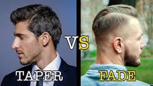 Check spelling or type a new query. The Difference Between Taper Vs Fade Barber Men S Haircut Tips Youtube