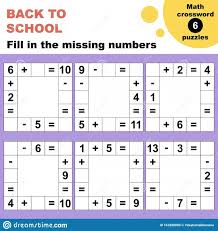 635,337 plays grade 1 (4482) word ladder Math Crossword Puzzles For Kids Worksheets 99worksheets
