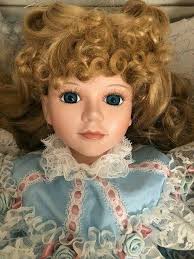 William Tung Collection Handcrafted Porcelain Doll "Gina"