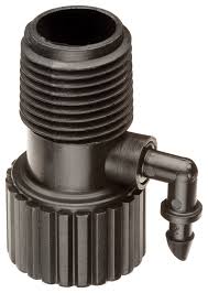10 Pieces Double Male 1/2 Inch MNPT Sprinkler Riser Adapters