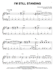 Check spelling or type a new query. Elton John I M Still Standing Jazz Version Arr Brent Edstrom Sheet Music Pdf Notes Chords Pop Score Piano Solo Download Printable Sku 151643