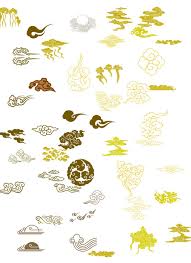 Chinese Ancient Holly Clouds For Tattoo Gambar Desain