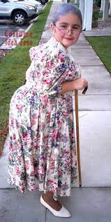 Halloween Costume Ideas From The Costume Idea Zone Old Lady Costume Granny Costume Old Lady Halloween Costume