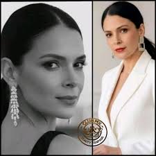 Espectacular lucio Alejandra Rubi en la final de Mexicana Universal 2025,  donde fue parte del jurado, la bella representante Sinaloense actualmente  es modelo y diseñadora de su línea de trajes de baño @