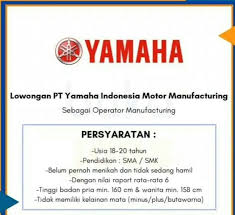 Mata minus dapat membuat ruang lingkup seseorang menjadi sangat terbatas. Lowongan Kerja Pt Yamaha Indonesia Motor Manufacturing