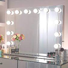 Maybe you would like to learn more about one of these? Amazon Com Chende Large Vanity Mirror With Lights 31 5 X 23 62 Inches Hollywood Mirror With Extra Outlet 14 Replaceable Led Bulbs And Stainless Steel Frame Wall Lighted Mirror Home Kitchen