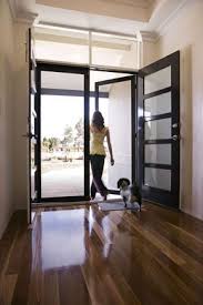 Clearshield Is A Market Leader Of Security Screens In Perth Our Security Screen Doors Are Better Front Door With Screen Modern Front Door Front Door Security