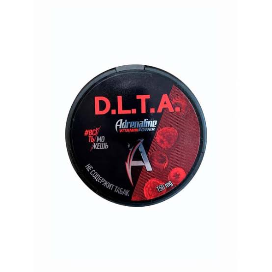 DLTA Adrenaline Rush Red Berry — 150 mg — снюс