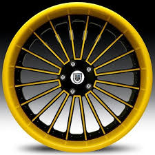Black And Yellow Rims For Sale Asanti Wheels Rims Af122 19 20 22 24 26 Inch Black Yellow Accent Face Lip Wheel Rims Yellow Accents Rims