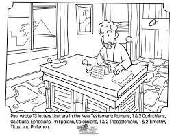 Paul S Letters Coloring Page Whats In The Bible Paul Bible Sunday School Coloring Pages Bible Coloring Pages