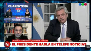 31 826 просмотров 31 тыс. Tenso Cruce Entre La Periodista Cristina Perez Y De Alberto Fernandez Semanario Argentino