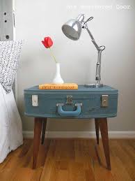 Why your nightstands should match. Creative Nightstands For Awkward Spaces Rustic Crafts Chic Decor