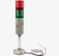 Signal Tower Light with Buzzer 2 Tier - Red and Green LED, 24V/220V AC/DC