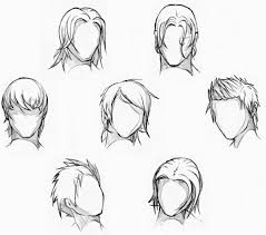 Simple Hairstyles Drawing Drawing Hairstyles Simple New How To Draw Hair Hair Reference Manga Hair