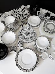 Get the best deal for black porcelain dinnerware from the largest online selection at ebay.com. New Crockery Black And White Dishes White Dinnerware Crockery
