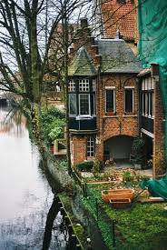 River House Bruges Belgium Jolie Maison Belle Maison Paysage