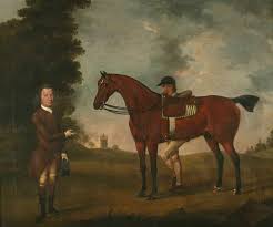 Museum Art Reproductions `Driver` with Owner and Groom by Thomas Stringer  (1722-1790)