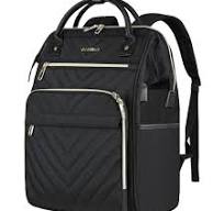 VANKEAN Zaino Porta PC 17.3 Pollici, Multitasche Universita per Donna/Uomo,  Elegante per Lavoro, Computer, Viaggi, Affari, Scuola, Ufficio - Nero : ...