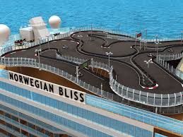Norwegian S New Bliss Cruise Ship Will Have Biggest Race Track At Sea Conde Nast Traveler
