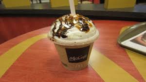 The frappe is made with drink mix and ice, blended and topped with whipped topping and chocolate syrup. Do Mcdonalds Frappes Have Caffeine What Others Won T Tell You