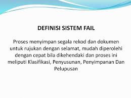 Kepentingan pengurusan fail pengkelasan fail. Bengkel Pengurusan Fail Panitia Sekolah Rendah Ppt Download