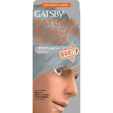 Gatsby natural bleach color hair dye color dying kit. Gatsby Natural Bleach Color Aqua Silver Shopee Malaysia