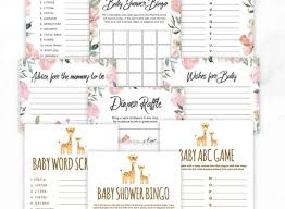 Baby shower wishes ideas with humor & creativity. Free Printable Baby Shower Games Volume 3 Instant Download