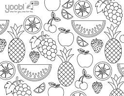 Pineapple house in the middle of the forest for a coloring. Adult Coloring Sheets Yoobi