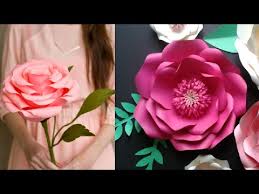 Diy Paper Flowers Wall Art Room Decor How To Make Paper Flower Wall Hanging Easy And Simple