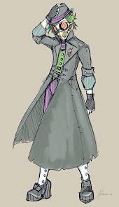 45 Marvelous Villain Redesigns Fan Art Examples Steampunk Joker Joker Sketch Joker Art