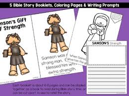 Fun for kids to print and learn more about the story of samson the nazarite, the philistines, and the twelve tribes of israel (israelites). Samson Bible Unit For Kindergarten Tpt