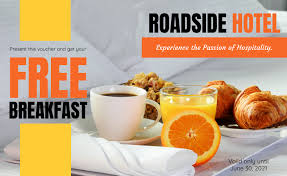 Get everyday hotel deals at the best places to stay. Free Hotel Breakfast Voucher Template