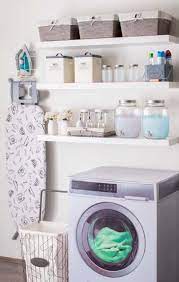 Make use of wasted wall space above a washing machine or tumble dryer by adding shelving and racks where you can stack and air. 45 Super Ideas For Linen Closet Organization Ikea Organizing Ideas Laundry Room Organization Storage Perfect Laundry Room Small Laundry Room Organization