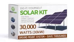 30kW Ground Mount Solar Panel Kit | GoGreenSolar