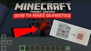 Ultimate crafting recipe guide learn how to craft build. How To Make Glowstick In Minecraft Pe Chemistry Update Youtube