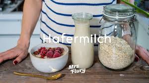 Hafermilch Selber Machen Rezept Pflanzliche Milch Milchalternative Youtube Hafermilch Selber Machen Hafermilch Hafermilch Rezepte