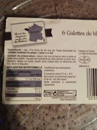 Galettes De Ble Noir Saveurs De Nos Regions 360 G X 6