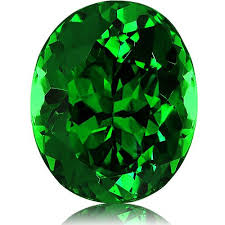 Rare Deep Green Tsavorite Oval 3 07 Cts Rare Gemstones Gemstones Tsavorite