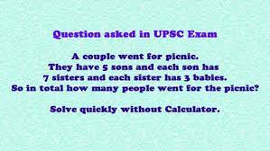 Whatsapp Riddle A Couple Went For Picnic Bhavinionline Com Riddles With Answers Clever Riddles Lateral Thinking