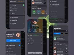 Ios Patterns Side Navigation Drawer Bar Navigation Design Navigation Mobile App Design