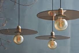 Flachmann Pendel Gross Kaschkasch Schwarz Chrom Rauchgrau Anhanger Lampen Bolia Rauchgrau