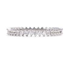 Dora Vertical Prong Set Diamond Eternity Band Eternity Band Diamond Eternity Bands Jewelry Design